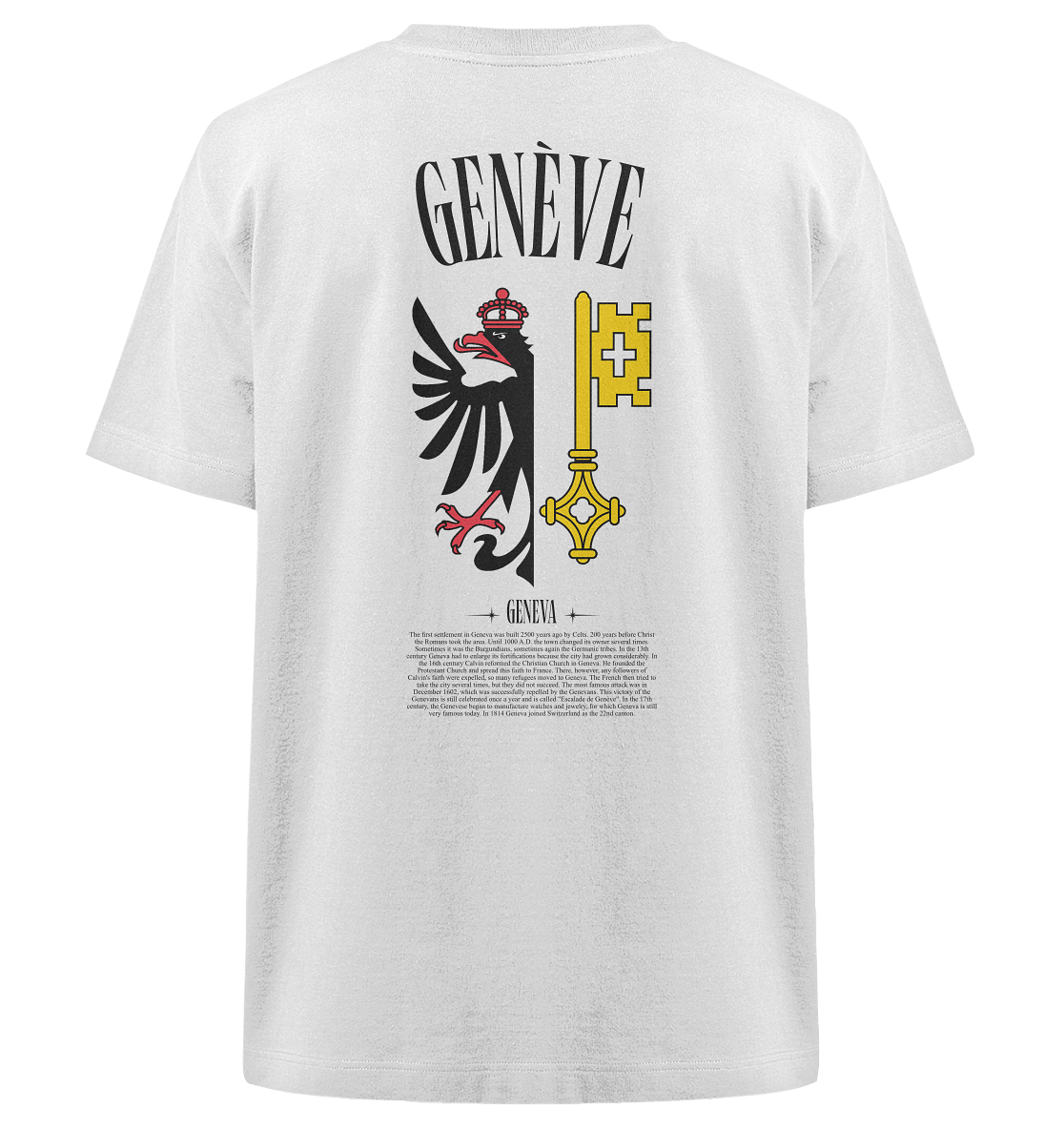 Genf City Tribe Oversize - Heavy Oversized Organic Shirt