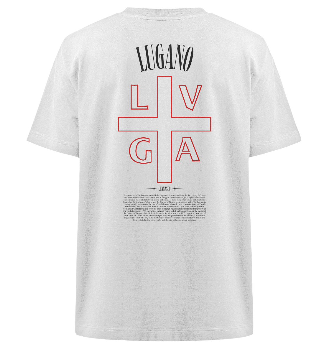 Lugano City Tribe Oversize - Heavy Oversized Organic Shirt